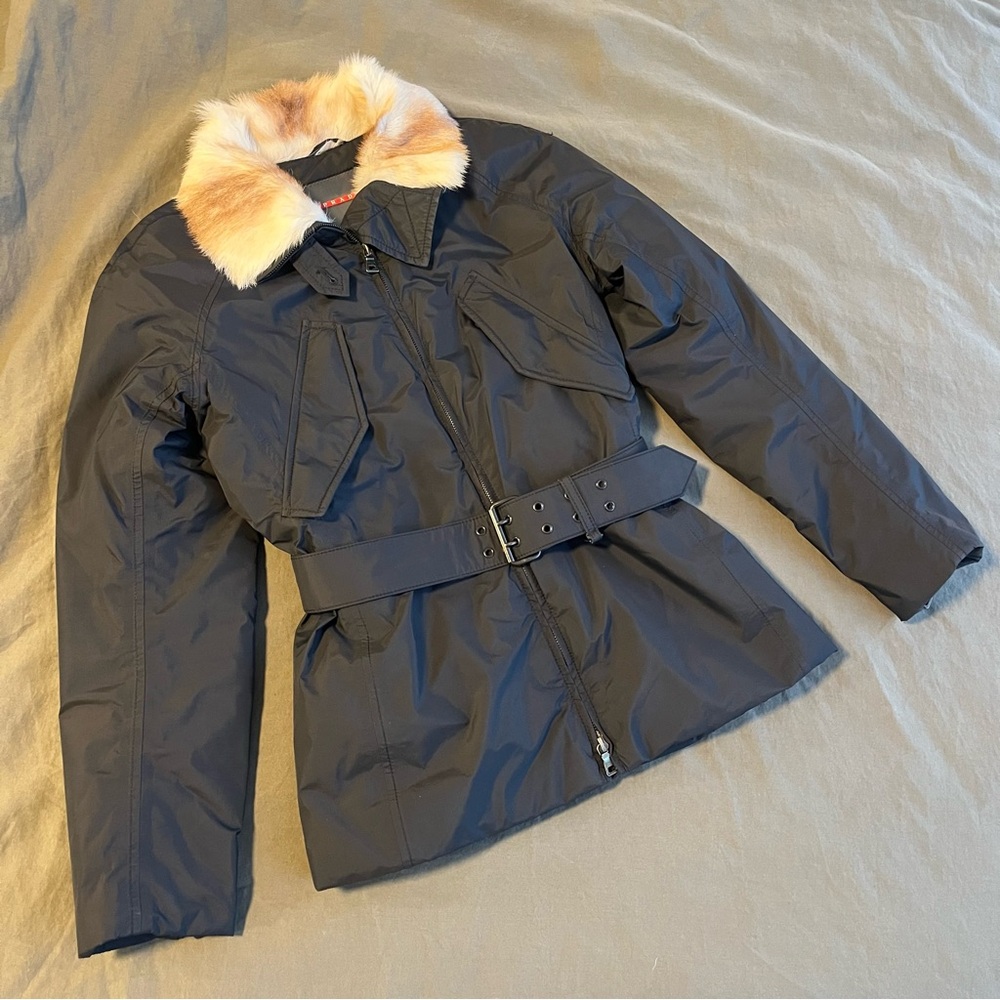 Authentic Prada Goretex Winter Coat Size 38